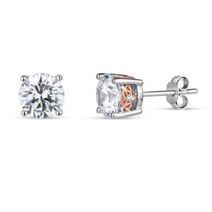 Swarovski diamond stud earrings